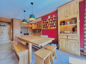 Appartement spacieux 8 pers., centre village, proche pistes, parking, wifi - FR-1-505-183